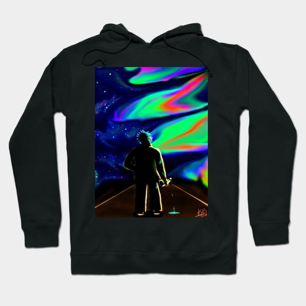 "Endless Highway" Hoodie by The Artwork of Harrison Sinclair